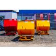 Rear of Forklift Tipping Skips