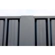 Silver Steel Wall panels from Hermeq.