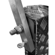 Professional Aluminium Loadstep platform close up.