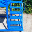 Platform With Integral Steps Close Up