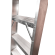 Shelf Ladder close up of steps.