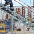 Steel Temporary Stairway