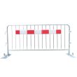 Crowd Barrier With Reflective Strip