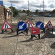 Temporary Road Works Signs