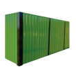 Secure semi-permanent fencing