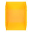 Mini-benne de 2 mètres cubes à levage par chaîne - Jaune