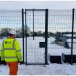 Temporary Swing Gate from HERMEQ.