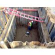 Trench piling 