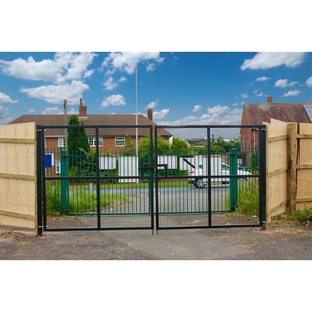 Heavy Duty Mesh Vehicle Gate For Sites