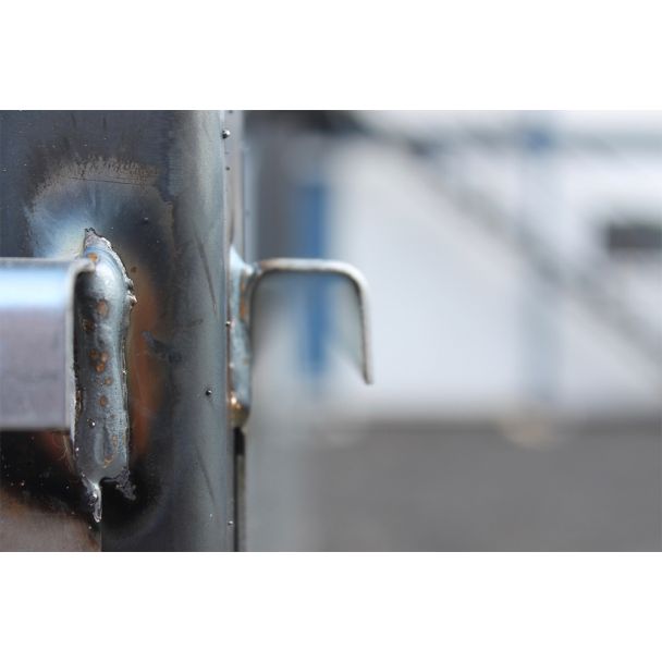 Steel Fitting Bin Reinforced Edges
