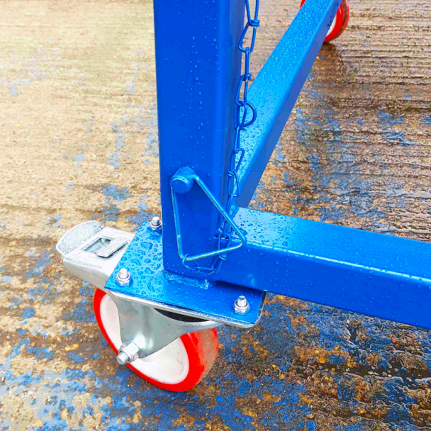 Simple Platform With Rungs Pin Adjustable Height