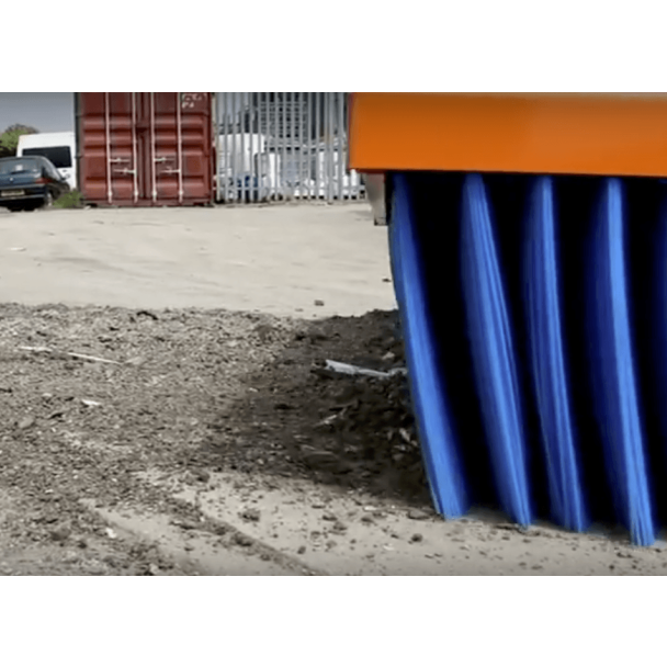 Fork lift brush