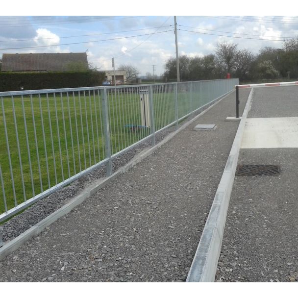 Full Height Pedestrian Guardrail