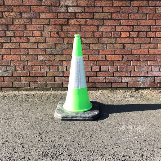 Green Road Cones