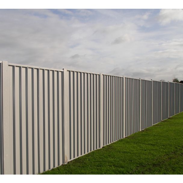 White Steel Wall panels from Hermeq.