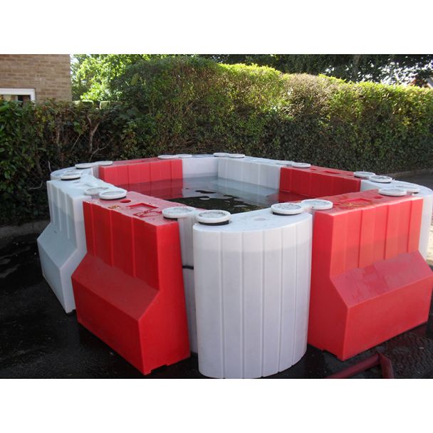 Connecteur d'angle multi-hub pour barrière Floodstop