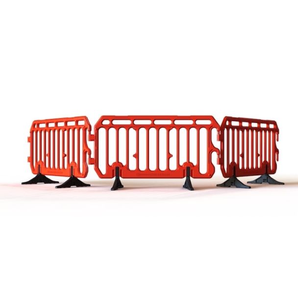 Pedestrian Barrier Orange