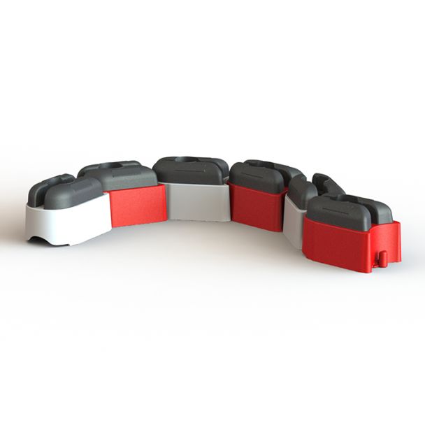 Road Rock Weight Barrier