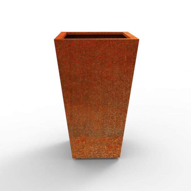 Rustic Tall Tapered Planter