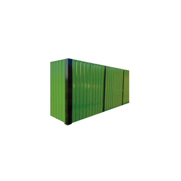 In-ground temporary hoarding panels