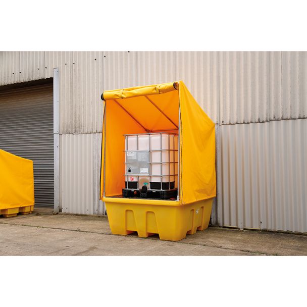 Single IBC Spill Pallet Weatherproof 