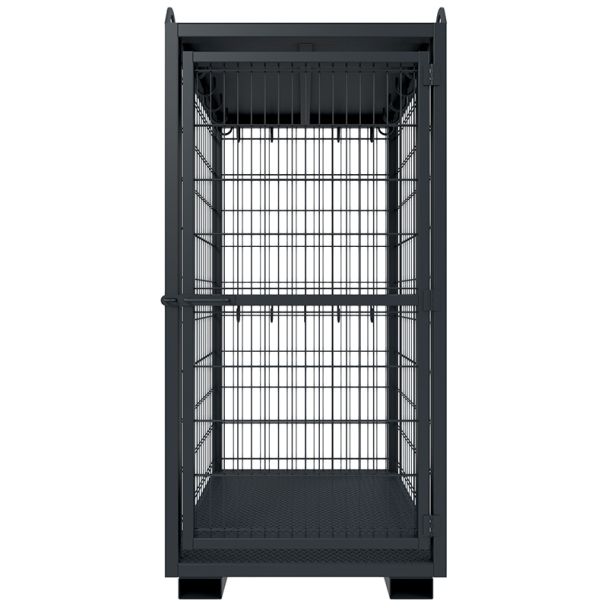 Cage de stockage pour équipements de levage