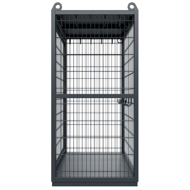 Cage de stockage pour équipements de levage