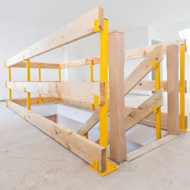 Temporary Stair Protection