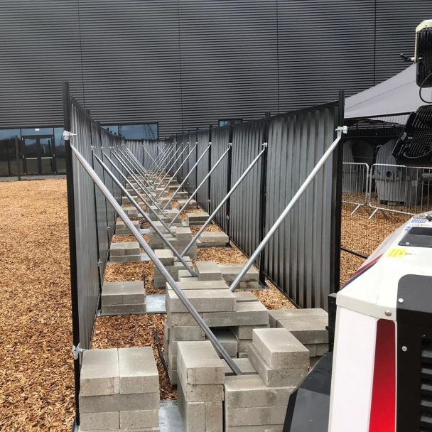 Fence Hoarding Line