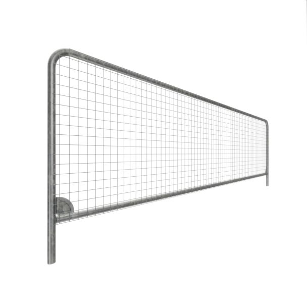 Panneau de Clôture Anti-Escalade Mi-Hauteur