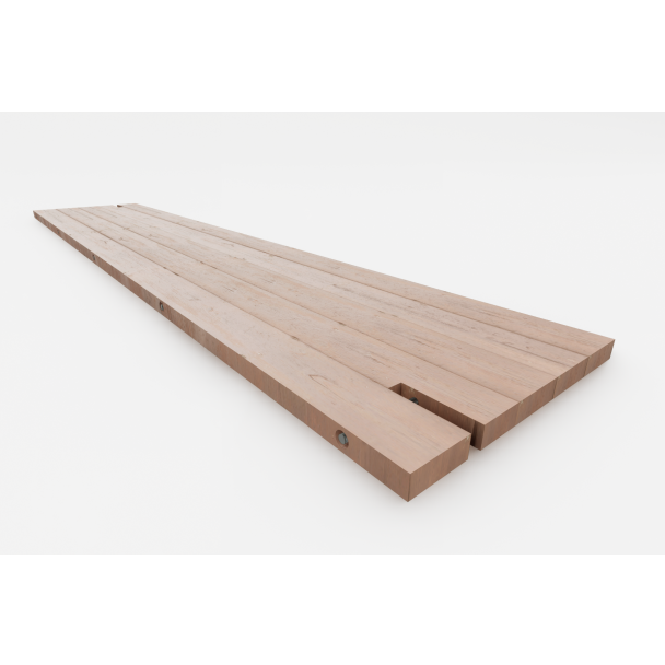 Tapis de Tourbière en Bois Dur Européen