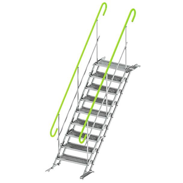  Escalier d’accès temporaire pour échafaudage