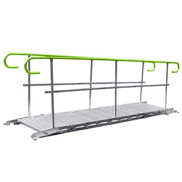 Passerelle temporaire pour échafaudage