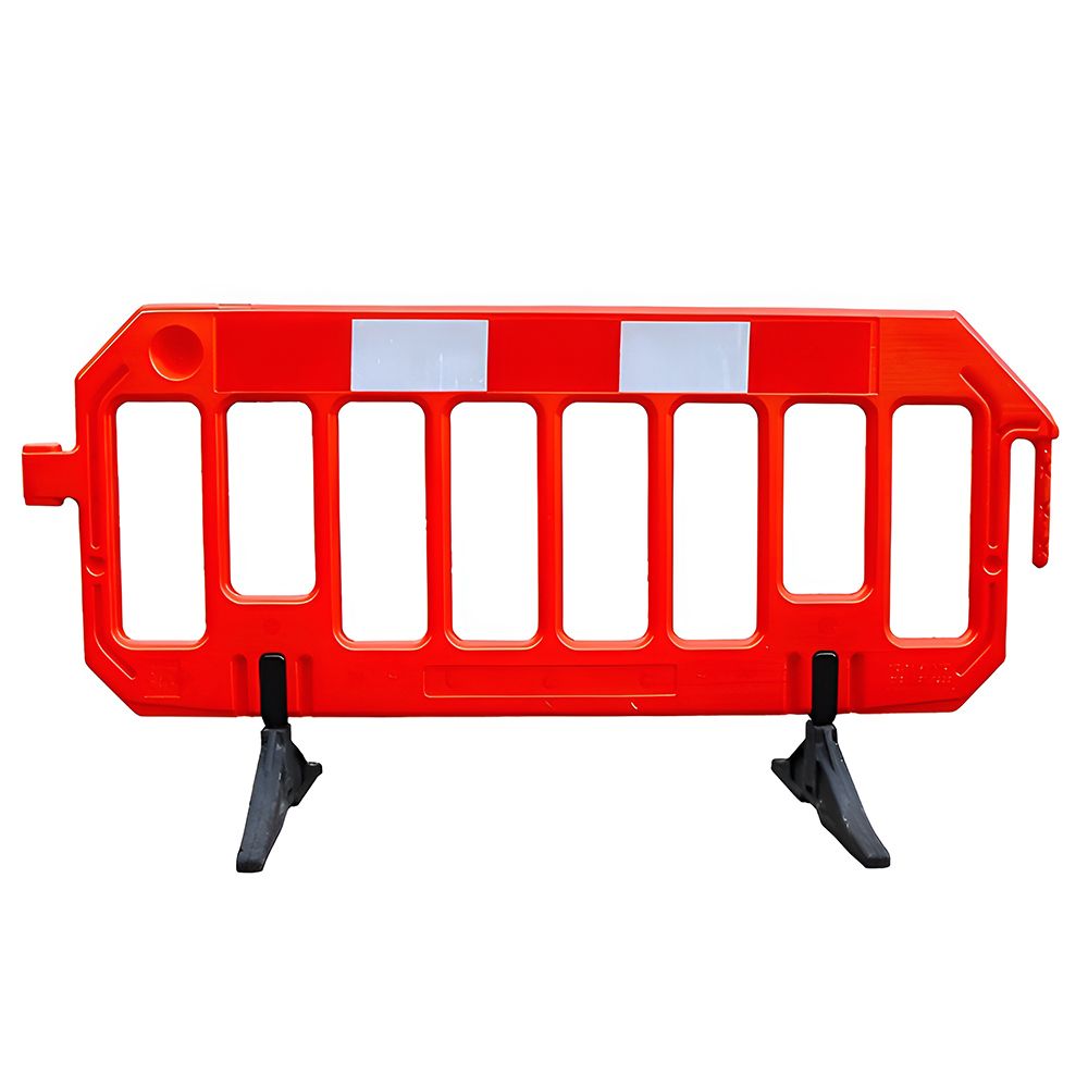 Barrière de police en plastique PEHD - 5 coloris
