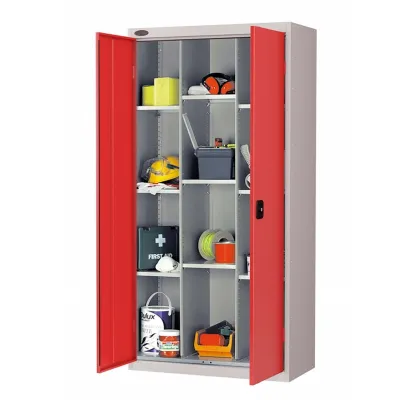 Armoire de rangement industrielle et commerciale à 12 compartiments Armoire de rangement industrielle et commerciale à 12 compartiments