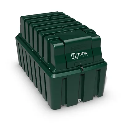 Réservoir à mazout avec protection incendie