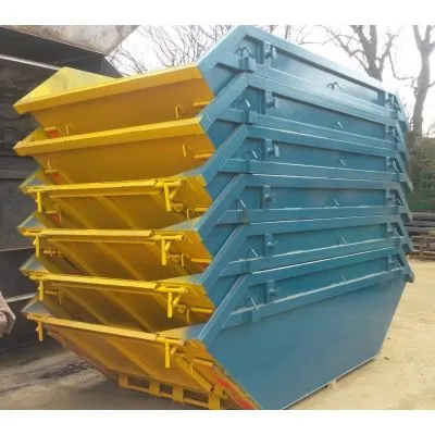 Benne 4 m³ à porte frontale