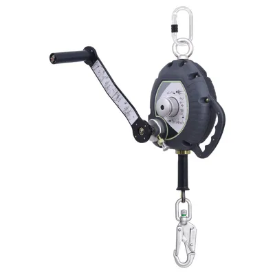 Bloc antichute à câble avec système de récupération