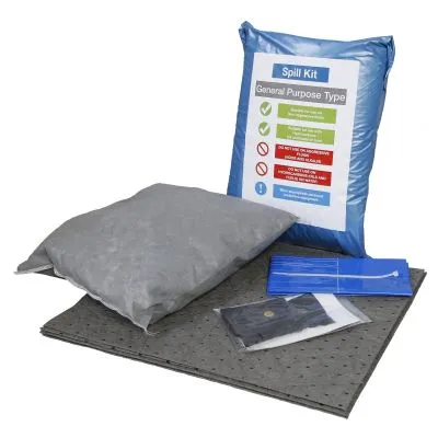 Kit de gestion des déversements - Usage général Kit de gestion des déversements - Usage général
