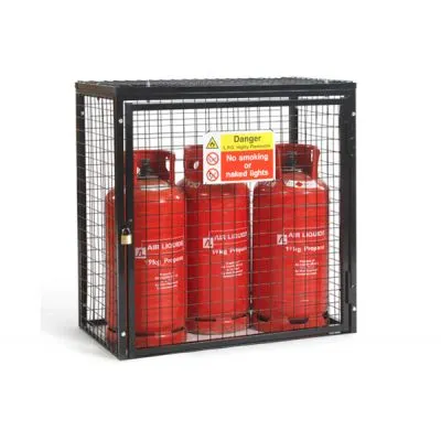 Cages de sécurité pour bouteilles de gaz Cages de sécurité pour bouteilles de gaz