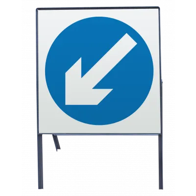 Panneaux de Signalisation Directionnels en Métal 750mm Panneaux de Signalisation Directionnels en Métal 750mm