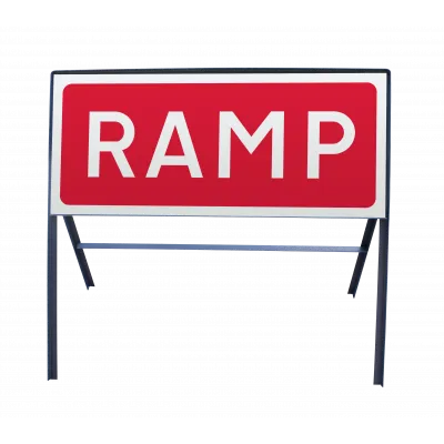 Panneau de Signalisation 'Rampe'
