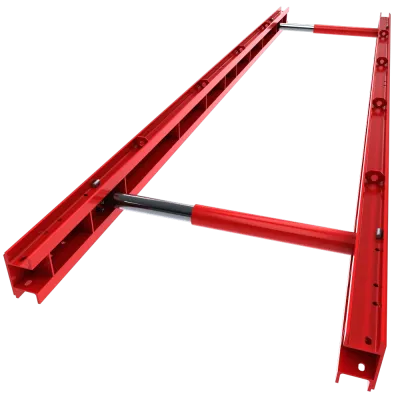 Rails de renfort en PRV