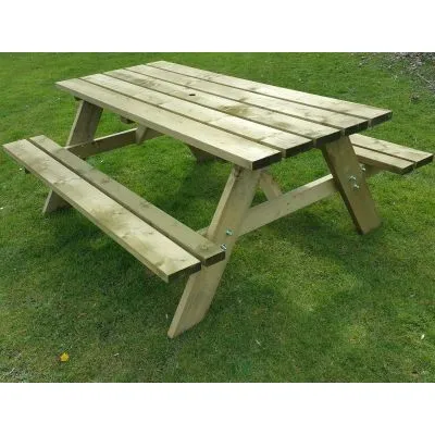 Banc de pique-nique en bois