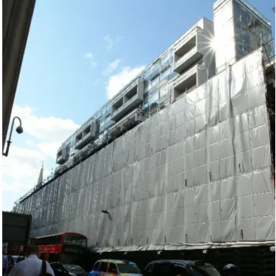 Revêtements Acoustiques pour Échafaudages