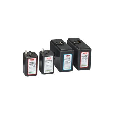 Batteries Konstant 25 et 45 pour Lampes de Sécurité à Cône LED Batteries Konstant 25 et 45 pour Lampes de Sécurité à Cône LED