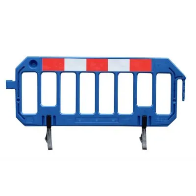 Barrière de sécurité haute visibilité - Bleue Barrière de sécurité haute visibilité - Bleue