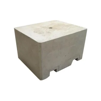 Bloc de sécurité en béton de 2 tonnes Bloc de sécurité en béton de 2 tonnes