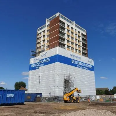 Bâches Publicitaires pour Chantiers