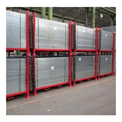 Rack de Stockage pour Panneaux de Palissade Rack de Stockage pour Panneaux de Palissade